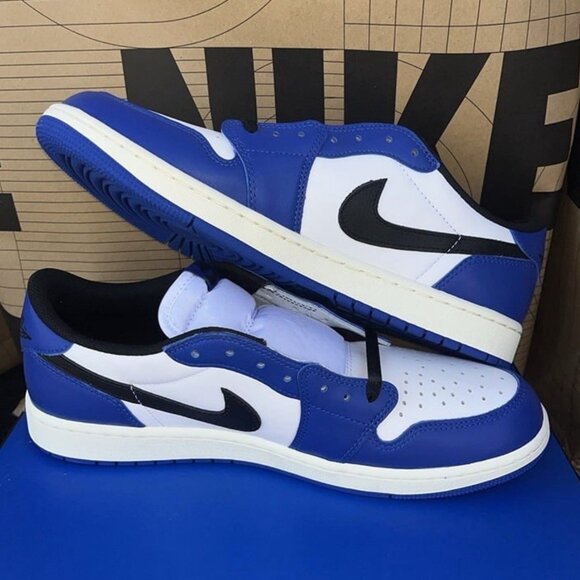 NEW Nike Air Jordan 1 Retro Low OG Game Royal Blue CZ0790-140 Men Size 9 main image 4